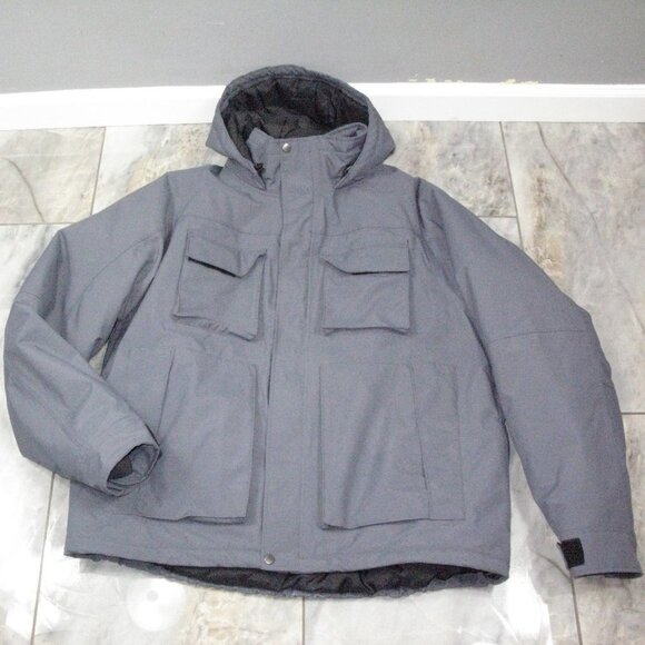 Duluth Trading Co. Dark Gray Heavyweight Winter Jacket Size XL - Picture 2 of 4
